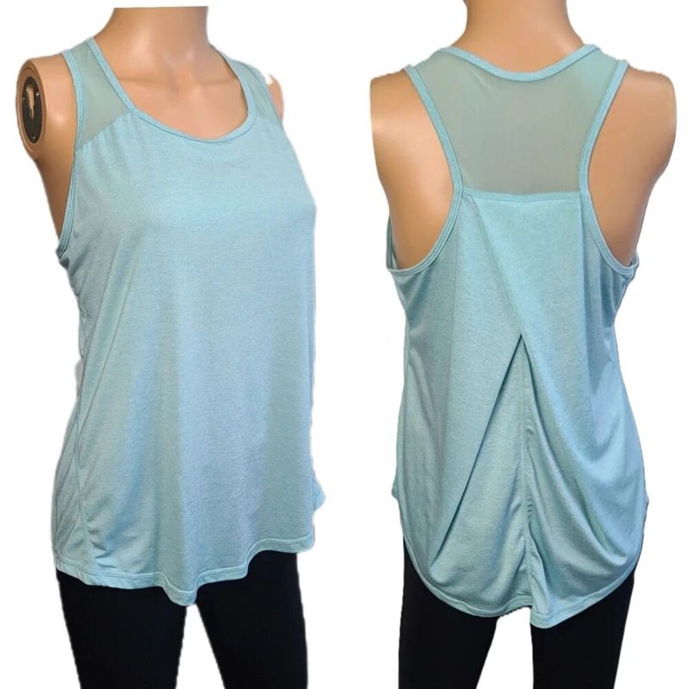 Light Blue Racerback sleeveless tank size Small Activewear Athletic top